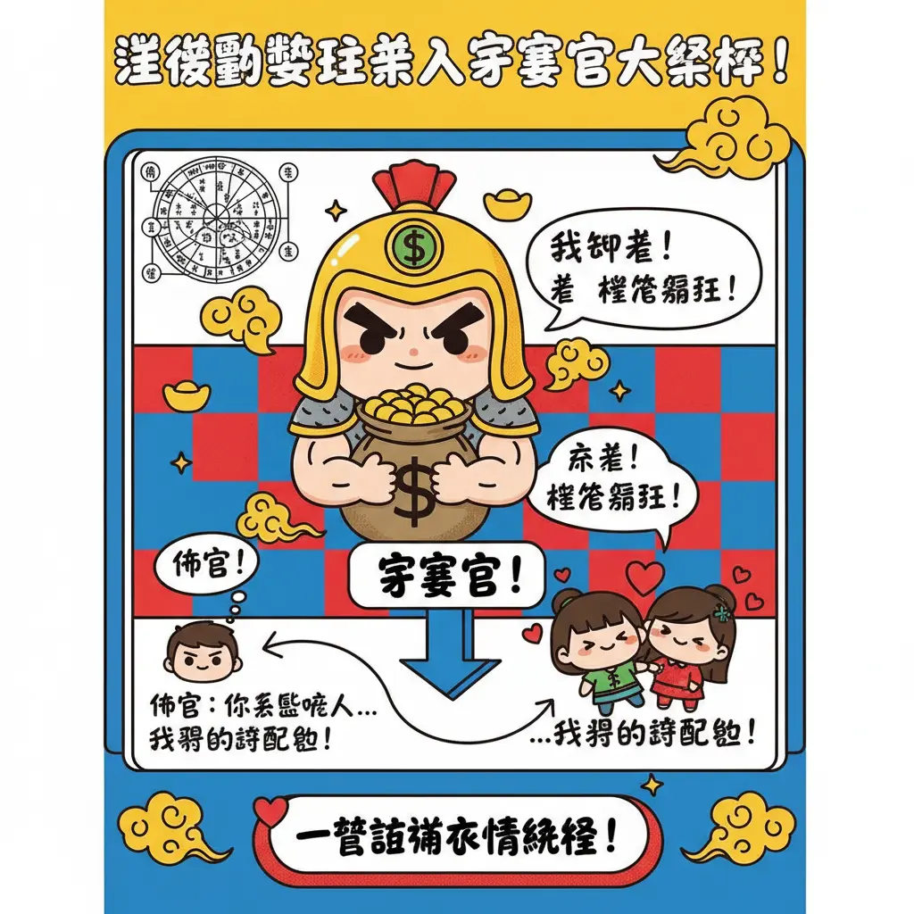 夫妻宮 - 武曲星